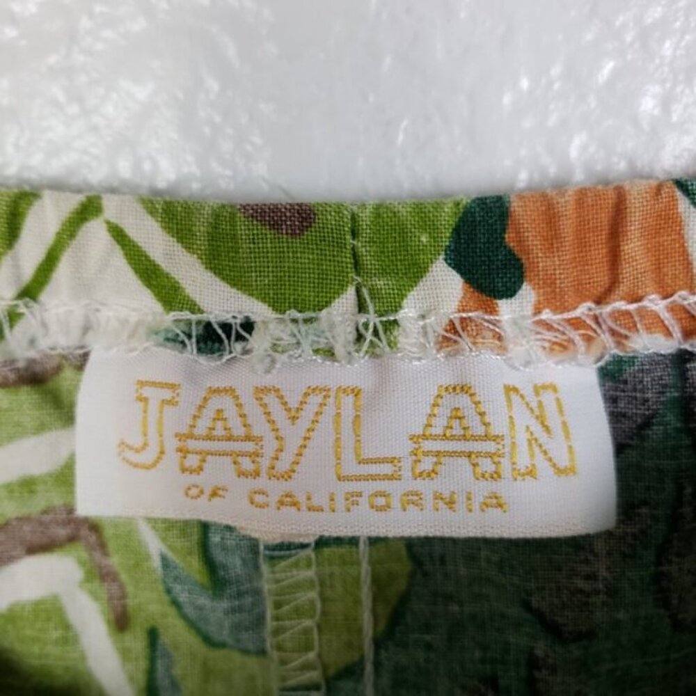 Vintage JAYLAN of California Summer Dress Tunic Colorful Abstract Art Print XL - Picture 3 of 11
